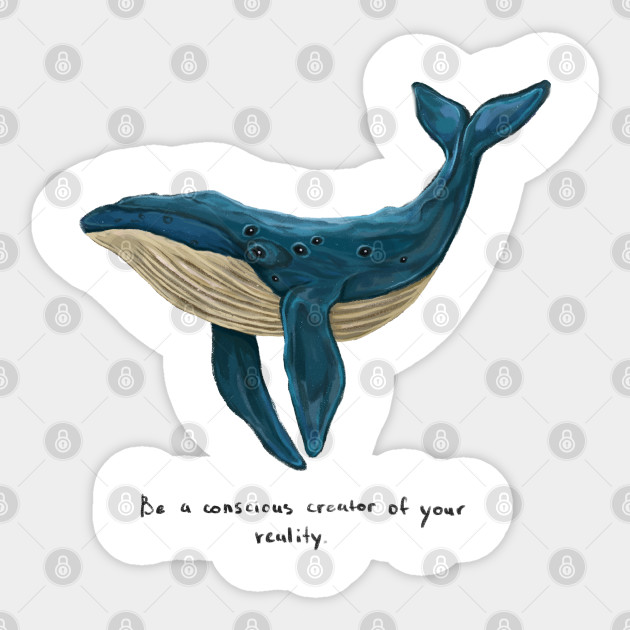 Whale - Whale - Sticker