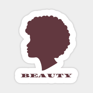 afro beauty shirt Magnet