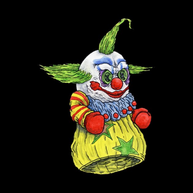 Shorty, Killer Klowns - Horror Hand Puppet by ScottBokma