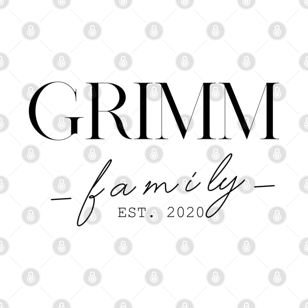 Grimm Family EST. 2020, Surname, Grimm by ProvidenciaryArtist