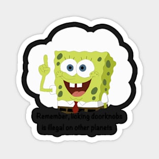 Spongebob squarepants reminder mr. krabs Magnet