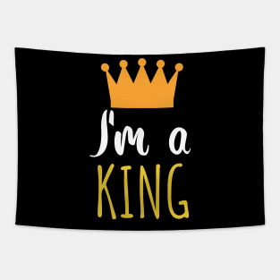 Im a king - crown Tapestry