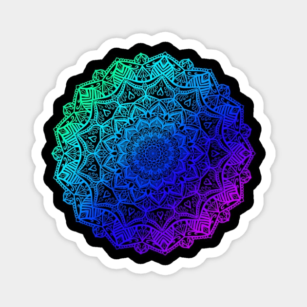 Mandala Magnet by Blaze Designs