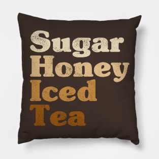 Sugar Honey Iced Tea Pillow