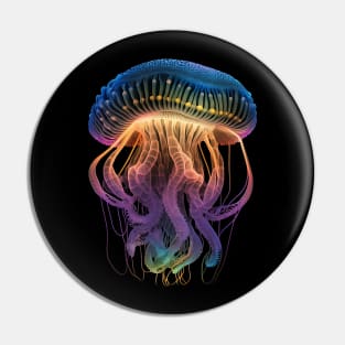 Glowing Jellyfish Pin