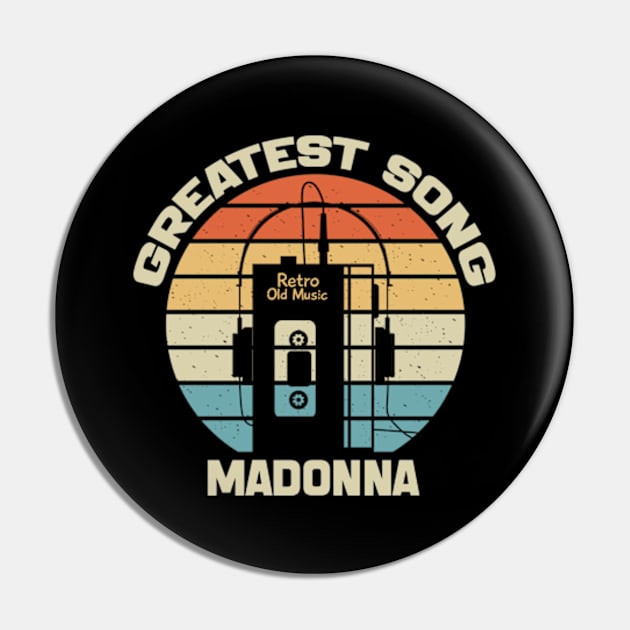 Madonna Walkman Vintage Pin by TeknologiModern