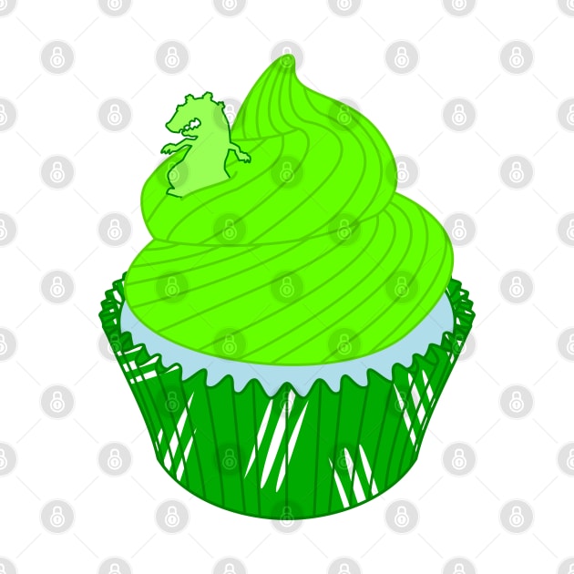 Reptar Cupcake by CoreyUnlimited