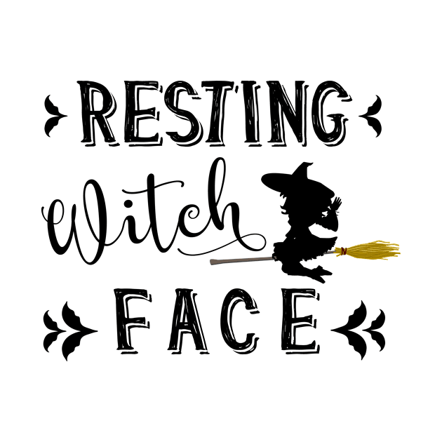 Resting Witch Face by CANVAZSHOP