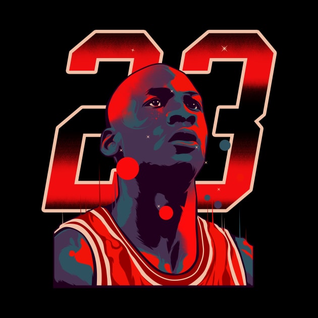 Michael Jordan by Heymoonly