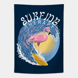 Surfing Therapy Tapestry