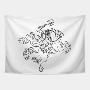 Headless Horseman Tapestry