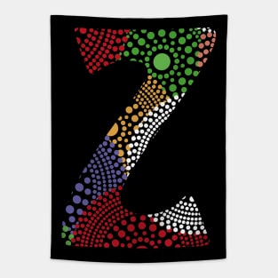 Z Aboriginal Letter Tapestry