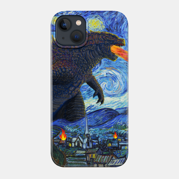 Starry Monster - Kaiju - Phone Case