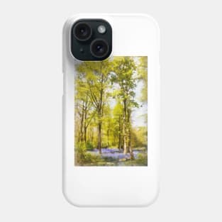 Bluebell Woods in Spring Phone Case