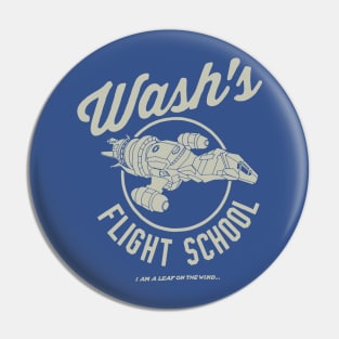 Wash's Flight School 2 Pin