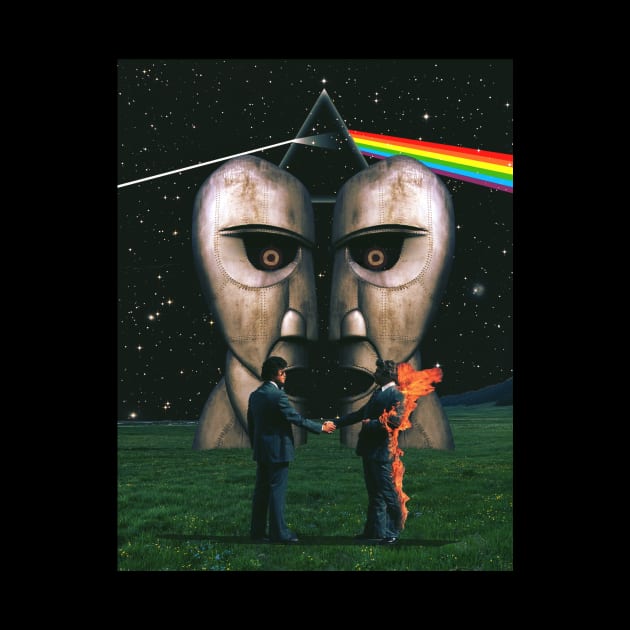 Pink Floyd by Trippyarts Store