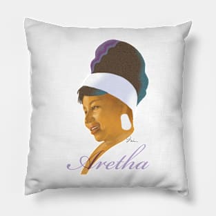 Aretha Franklin Pillow