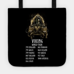 Pagan Norse Mythology - Goddess Freya - Viking World Tour Tote