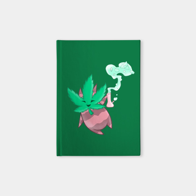 Happy Korok Leaf Marijuana Notebook Teepublic