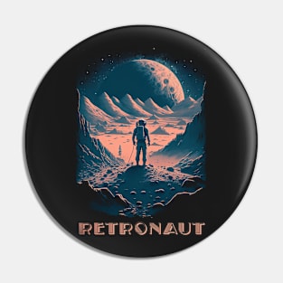 Retronaut Pin