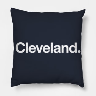 Cleveland. Pillow