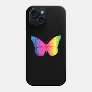 LGBT butterfly rainbow color Phone Case