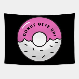 Donut Give Up Tapestry