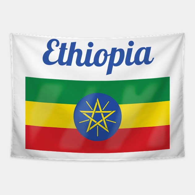 Ethiopia Flag Tapestry by Queen 1120