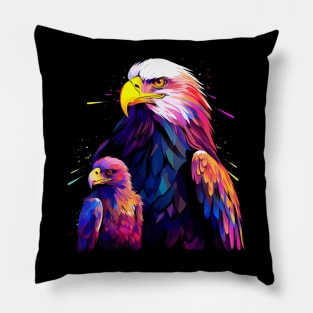 Eagle Mothers Day Pillow