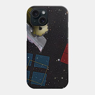 James Webb Space Light Path Diagrams Phone Case