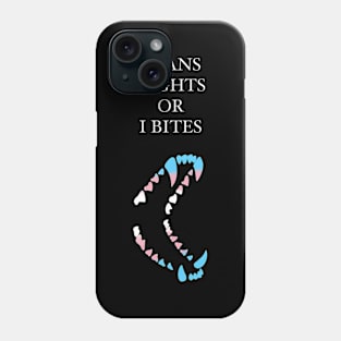 Wolf Teeth Trans Rights Phone Case