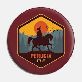 Perugia Italy Pin