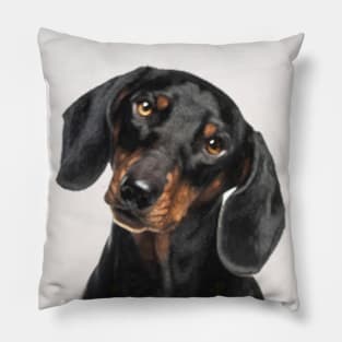 Dachsy the Dachshound Dog Pillow