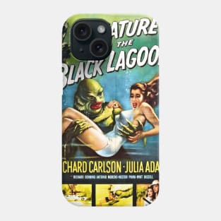 Creature from the black lagoon Phone Case