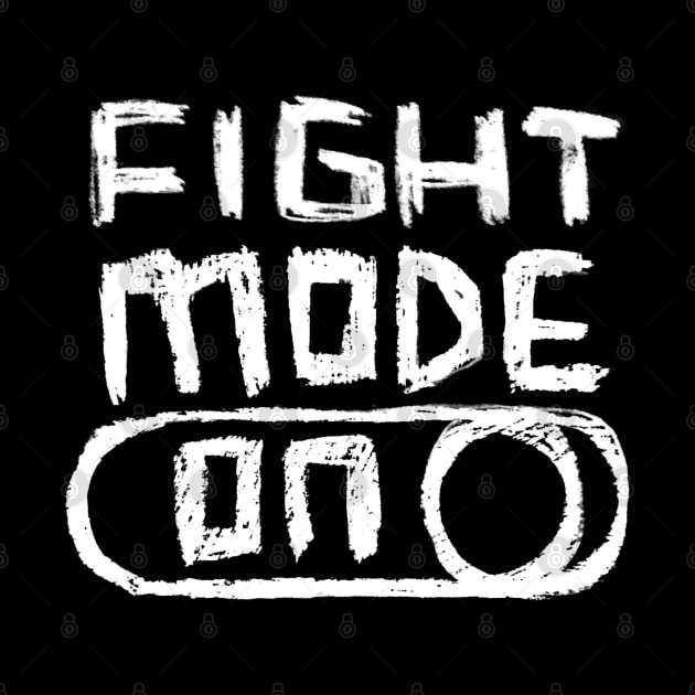 Fight Mode ON for Fighter by badlydrawnbabe