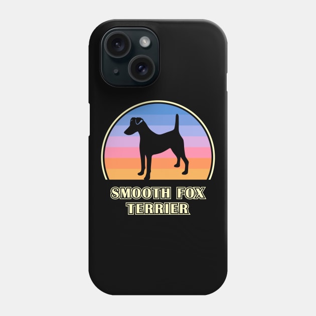 Smooth Fox Terrier Vintage Sunset Dog Phone Case by millersye