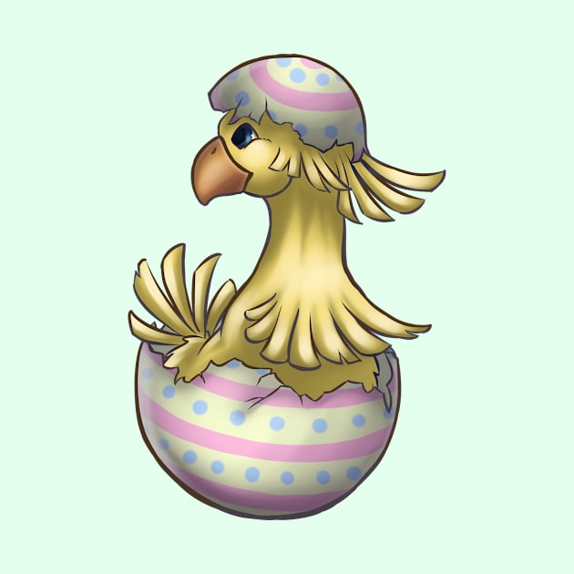 Easter Chocobo by NeeSee
