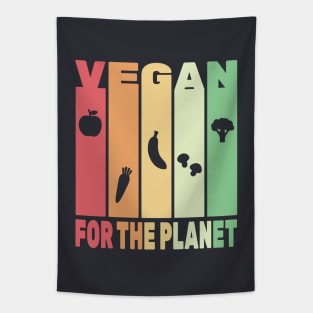 Vegan For the Planet Tapestry