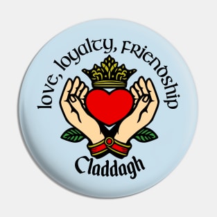 Claddagh - Love, Loyalty, Friendship Pin
