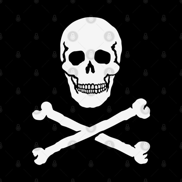 Skull With Crossbones (Pirate Flag / Jolly Roger) by MrFaulbaum