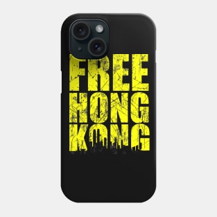 free hong kong tee Phone Case