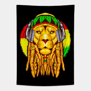 Rastafarian Lion Leo Zodiac Horoscope Astrology Tapestry