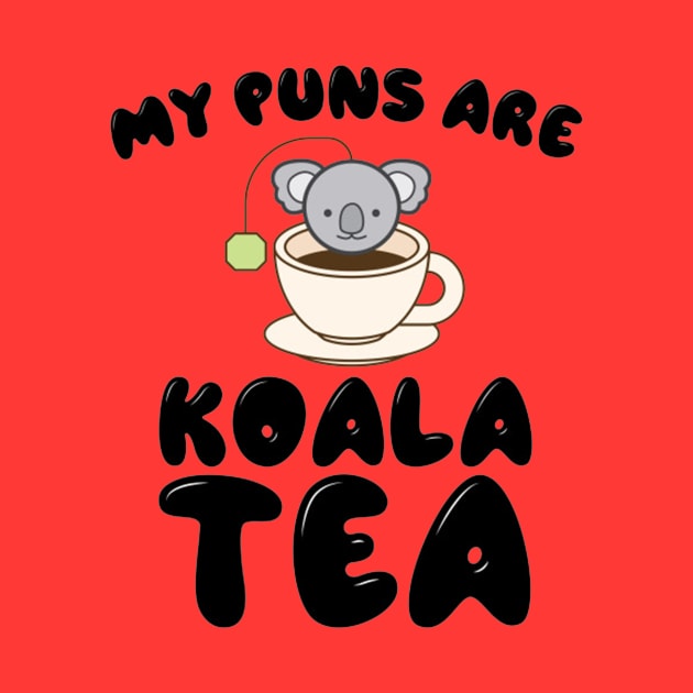 Koala Tea Puns by aqilanitasari