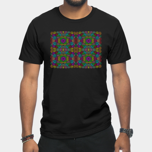 Disover Abstract Pattern 12 - Landscape Orientation - Abstract Geometric Design - T-Shirt