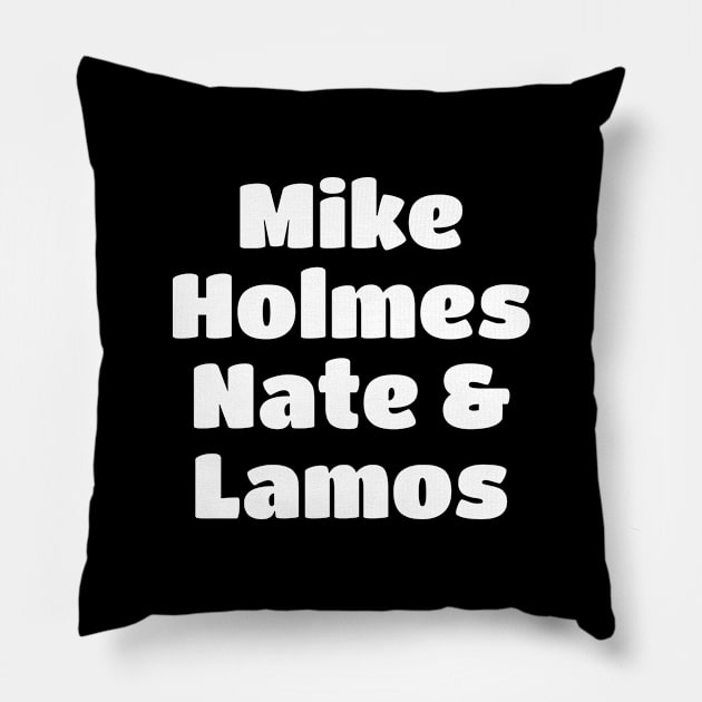 American Football Band Member White Type Pillow by kindacoolbutnotreally