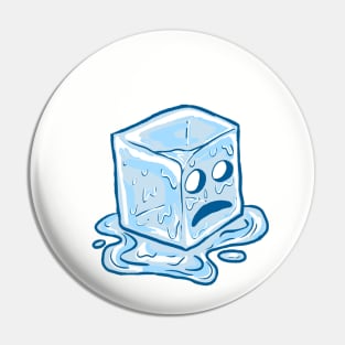 Melting Ice Cube Pin