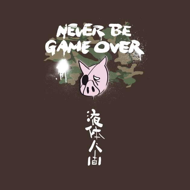 Never Be Game Over Metal Gear Solid V TShirt TeePublic