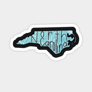 Customizable North Carolina “home” heart Magnet