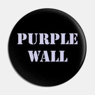 Purple Wall Pin