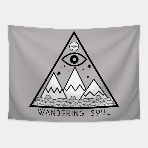 Wandering Soul Tapestry by wanderingteez